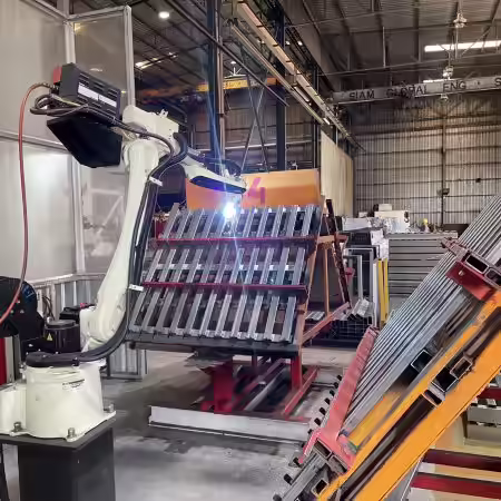 SLS-SGH Steel Pallet fabrication project